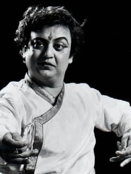 A vintage photograph of a young Pt. Birju Maharaj. We honor our Gurus by preserving and propagating the pure art form that they passed down to us.