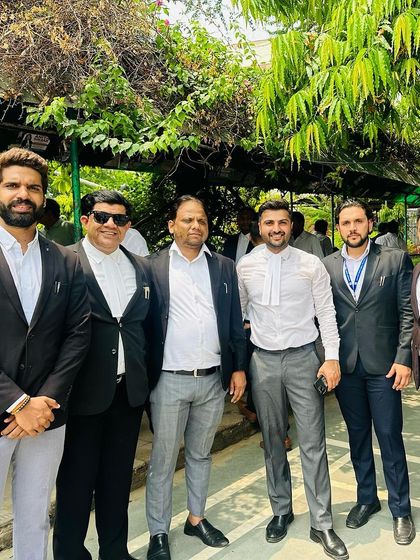 A group photo with my trusted team of advocates.