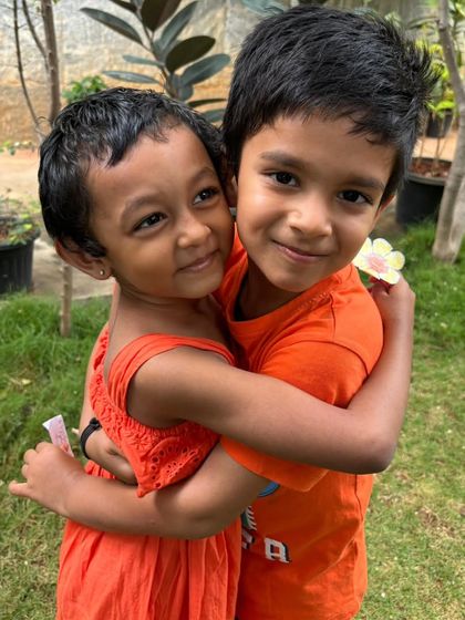 A gallery of smiles from Friendship Day, where our children celebrated their bonds by exchanging handmade friendship bands.