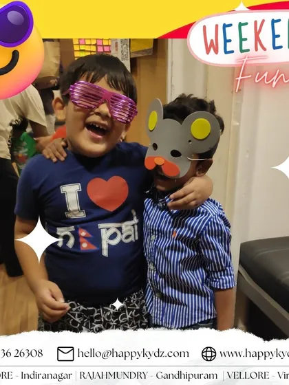 Weekend fun is all about smiles and friendship. These two are having a great time together, making the most of their play session.