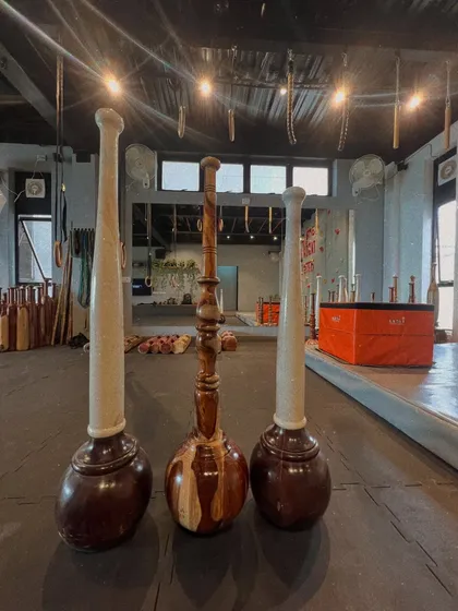 This picture captures our legacy. The Gada and Mudgar, standing tall. These aren't just fitness tools, they represent centuries of Indian strength culture. This is what we are fighting to preserve and pass on.