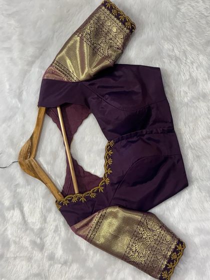 The Glamhouse - Ethnic Wear & Jewellery Rentals Modern & Chic Blouse Designs photo 73