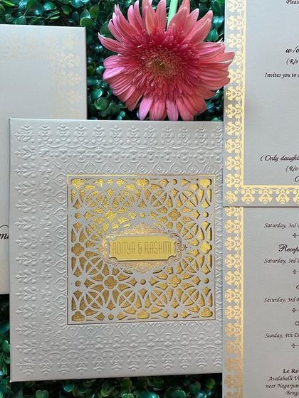 The Beginning - Wedding Invitations Intricate Laser-Cut & 3D Designs photo 12
