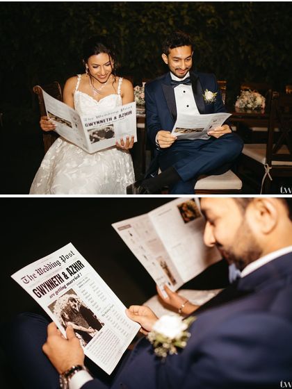 The Wedding Diaries - Engagement & Small Event Coverage Vows, Varmalas & Blessings photo 10