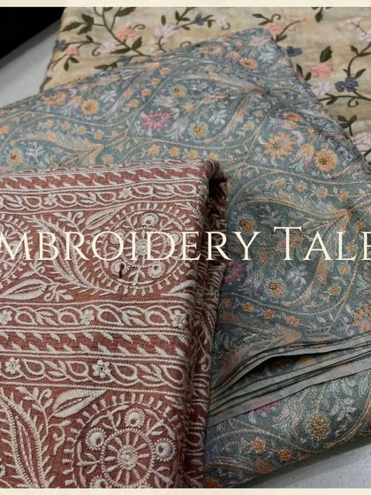 Unleash your unique style with our exquisitely embroidered garments, tailored to your exact measurements for a flawless fit.