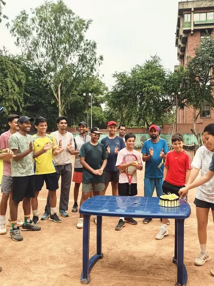 We are more than just a team, we are a family. Celebrating our players' birthdays and successes together on the court is a huge part of our academy's culture.
