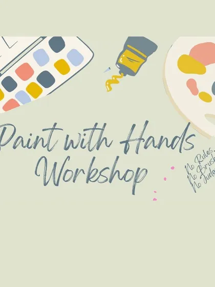 This poster highlights the core promise of my workshops. It’s a welcoming space for anyone, especially absolute beginners, to try a new form of creative expression.