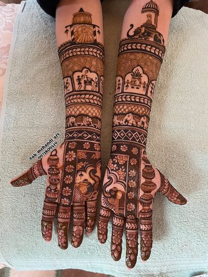 Abhishek Kumar - Bridal Mehndi Personalized Storytelling Mehndi photo 5