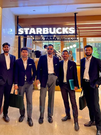 My team is my strength. Here we are after a productive day, a group of dedicated legal professionals ready for the next challenge.