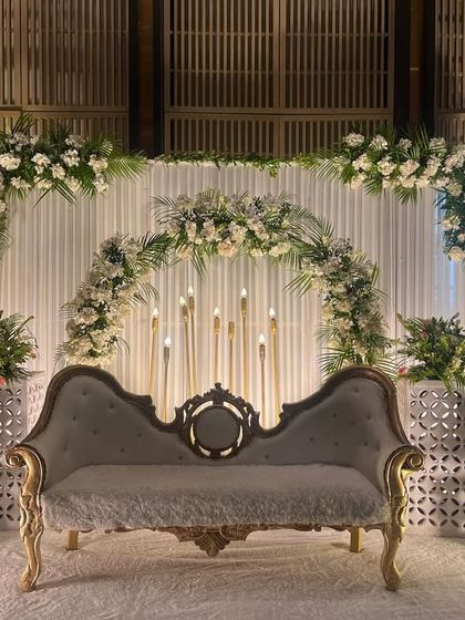 Elegant Wedding & Reception Stages photo 14