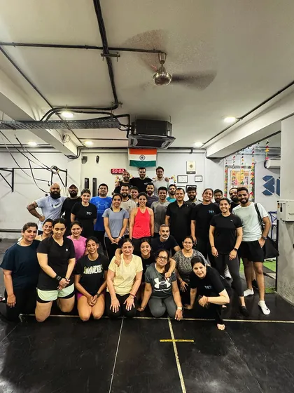 This picture says it all. We aren't just a gym, we are a community. We build strong bonds and friendships by going through the tough workouts together, encouraging each other to raise the standards we set for ourselves.