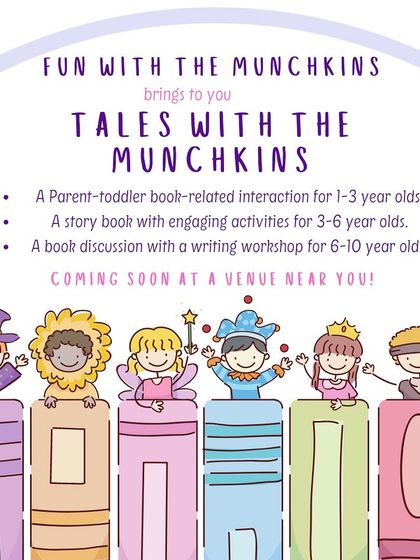Fun with the Munchkins - Themed Workshops & Events for Kids Interactive Storytelling & Author Events photo 4