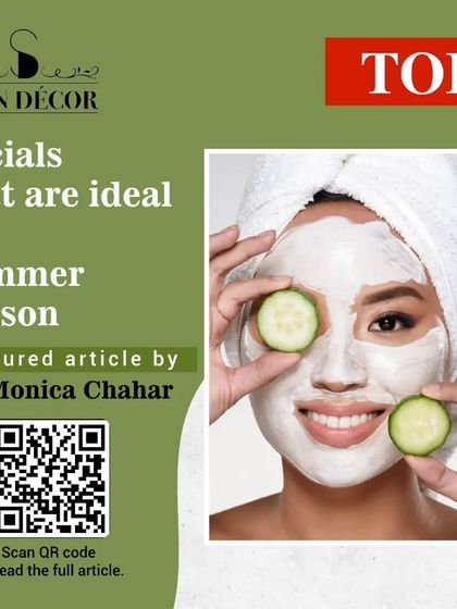 The Times of India asked for my recommendations on facials that are ideal for the summer season. I shared insights on which treatments work best to combat the effects of heat, humidity, and sun exposure.