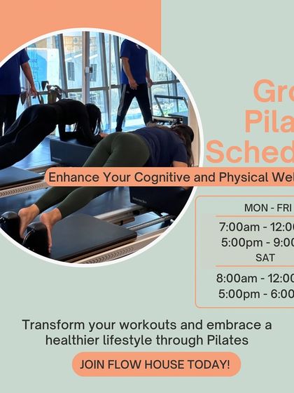 Our group Pilates schedule. We offer classes from morning to evening to help you transform your workouts and embrace a healthier lifestyle.