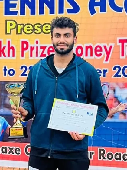 Another title for our player Udit Kamboj, who claimed the AITA 1 Lac Men's Singles title at Bahadurgarh with a dominant straight-set victory.