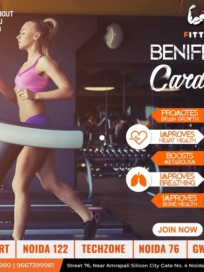 Cardio is a key component of any weight loss plan. As this shows, it offers numerous benefits from heart health to improved metabolism, and I have all the equipment you need.