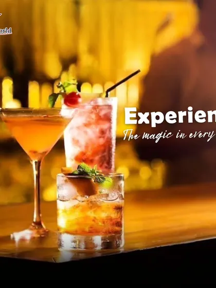 Experience the magic in every glass with this trio of classic cocktails. Whether you prefer a sour, a highball, or something on the rocks, we craft each one to perfection.