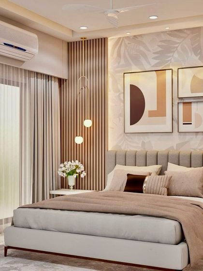 WallsToHome Interiors - Turnkey Home Interiors Serene Bedrooms & Custom Wardrobes photo 29