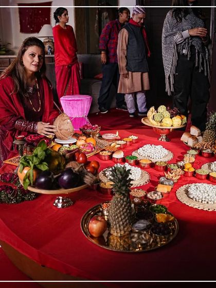 Our food stylist, Sakshi Tuli, was recently featured in a brand film, showcasing her talent in creating beautiful and traditional food spreads.