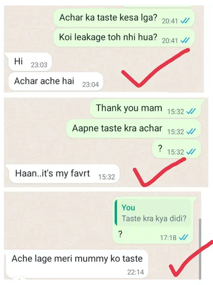 I always ask my customers for their honest feedback. It helps me ensure that I am delivering the best taste and quality every single time.