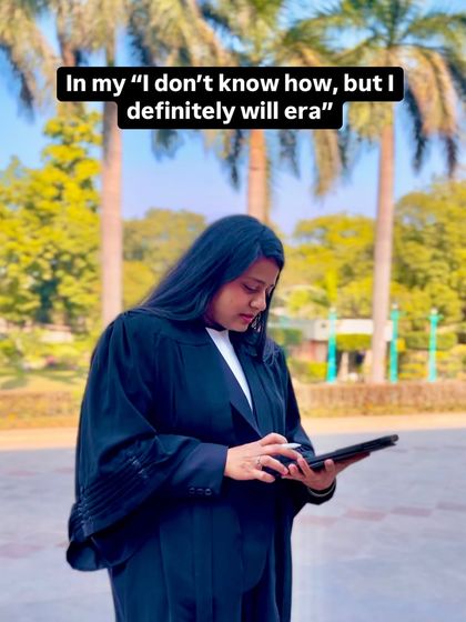 In my "I don't know how, but I definitely will" era. This is the mindset I bring to every complex case, finding a path to victory against all odds.