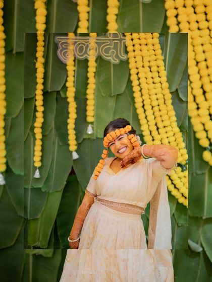 Vibrant Haldi Moments photo 41