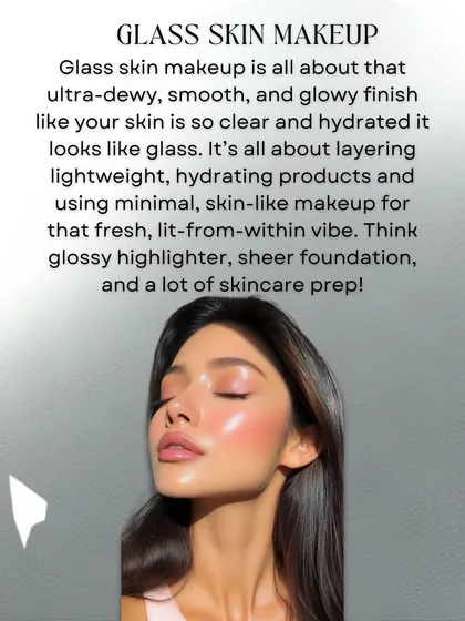 Glass skin is all about achieving an ultra dewy, clear, and hydrated finish. This post breaks down how to layer skincare and lightweight makeup for that coveted lit from within glow.