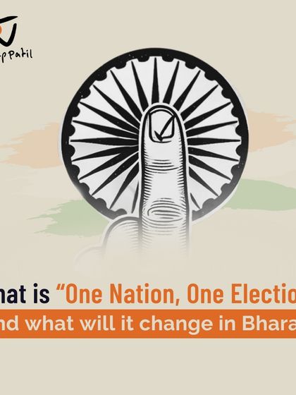 A post asking the fundamental question: What is 'One Nation, One Election' and how will it change Bharat? My goal is to educate the public on the potential impact of such landmark legislative changes.