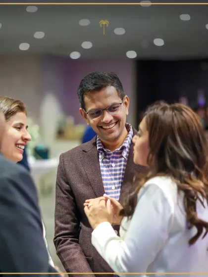 The joy of conversation and connection. We provide the backdrop of great food and seamless service so your guests can focus on networking and building relationships.