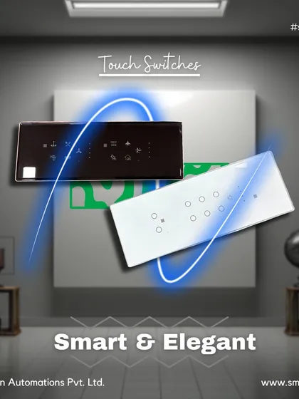 Smart and elegant, our glass touch switches elevate any space. They combine a sensitive touch interface with powerful app and voice control, bringing a touch of modern sophistication to your walls.