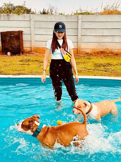 The Pawsome Camp - Dog Daycare & Boarding Splash Zone: Our Pooch Pool photo 34