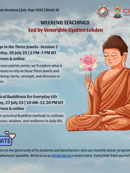 Choe Khor Sum Ling - Spiritual Community Events Core Dharma Teachings & Weekend Courses photo 26