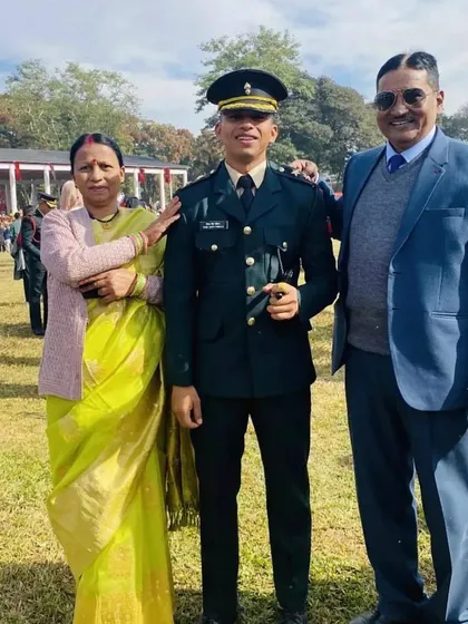 The greatest achievement for parents is to see their child succeed. Make them proud by earning the uniform and serving the nation.
