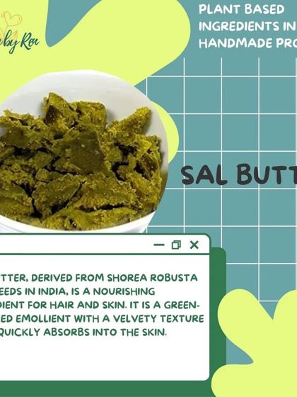 An introduction to Sal Butter, a nourishing indigenous butter from India. I use this velvety, quick-absorbing emollient in hair oils and face washes for its hydrating properties.