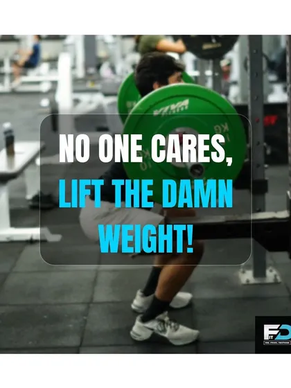 This is our philosophy, plain and simple. Excuses don't build muscle or burn fat. We're here to help you silence the noise, focus on your goals, and lift the damn weight.