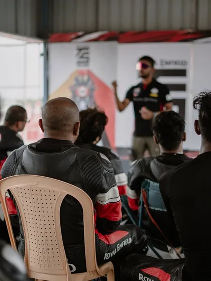 Real learning starts here, in the classroom. Before we hit the track, I make sure you understand the 'why' behind every technique, from braking physics to cornering lines. This foundation is what separates a good rider from a great one.