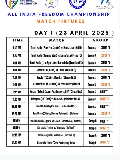 Upcoming Tournaments & Fixtures photo 10