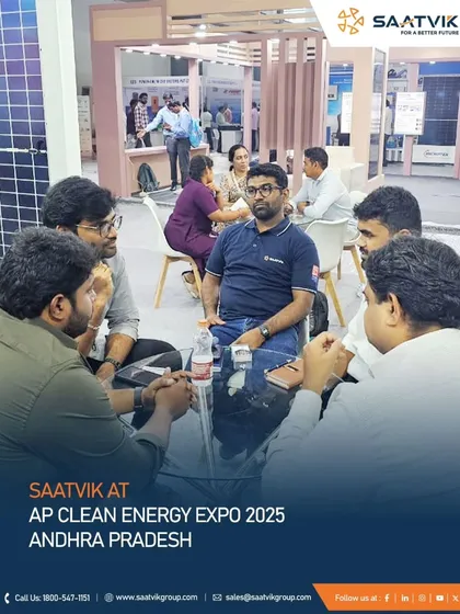 Glimpses from the AP Clean Energy Expo 2025 in Andhra Pradesh, where we had meaningful conversations and showcased our next-generation solar innovations to industry forerunners.