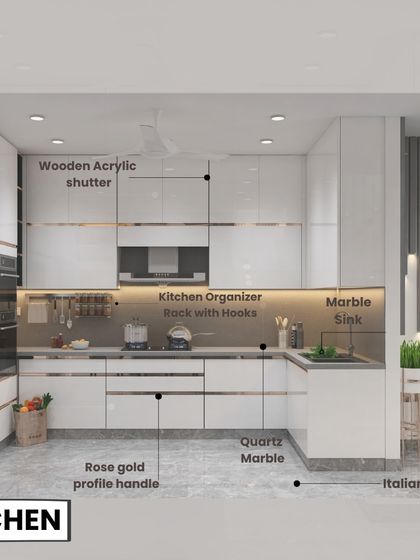 Latest Interiors by Shivam Manchanda - Turnkey Luxury Residential Interiors Functional & Stylish Kitchens photo 4