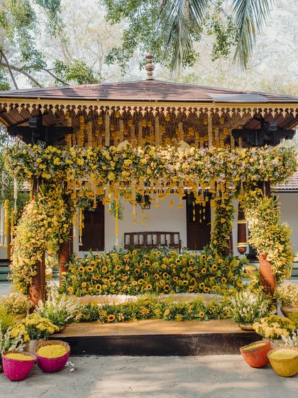 The Tales of Tradition - Wedding Planning & Design Sun-Kissed Haldi Ceremonies photo 12