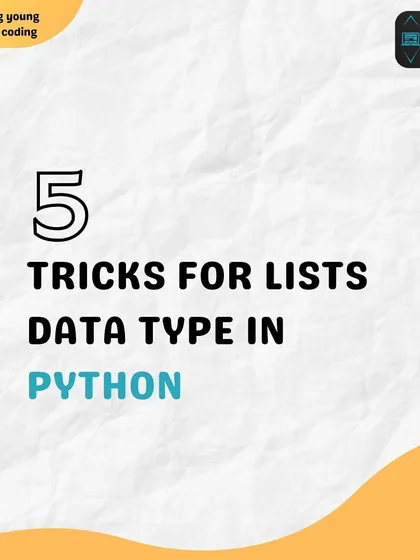 An introduction to our five essential tricks for working with lists in Python. These tips are valuable for both beginners and experienced coders looking to improve their list-handling skills.