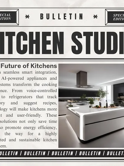 The future lies in seamless smart integration. AI-powered appliances and IoT systems will make kitchens more efficient, from voice-controlled ovens to refrigerators that track inventory.