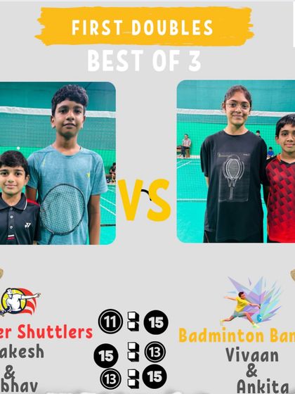 Manoj Kumar - Badminton Coaching for Kids & Youth Intra-Academy Rolling Cup photo 41