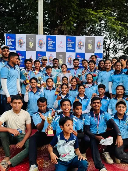 Victory is a team effort. We celebrate a massive win with our talented team, showcasing the strong community and shared success we foster at the academy.