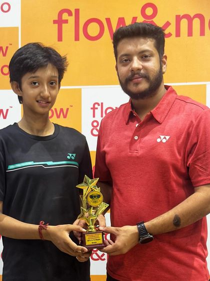 This student's victory is a result of relentless practice and a champion's mindset. I am proud of his achievement.