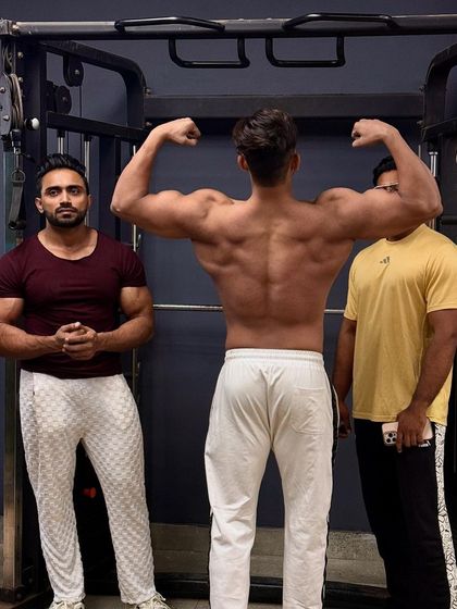 Back check. The results of countless rows and pull-ups.