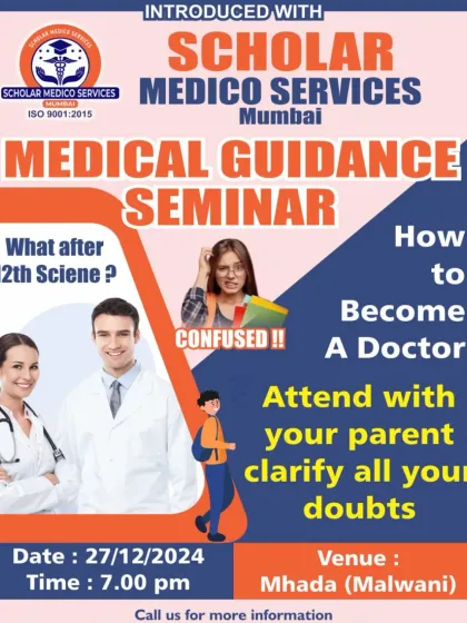 We go beyond academics by organizing career guidance events like this Medical Guidance Seminar on "How to Become A Doctor" to help students and parents clarify their doubts.