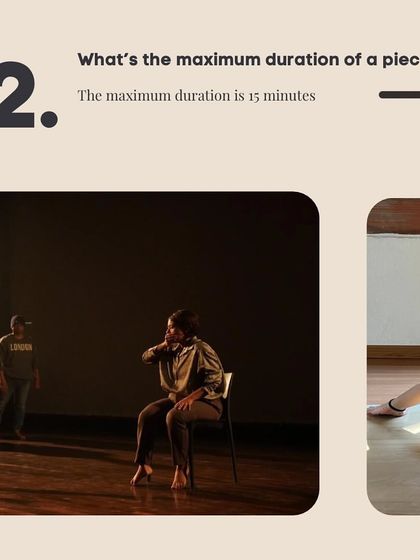 An FAQ about the maximum duration for a piece at Uncut, which is 15 minutes.