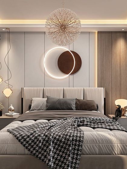 Houzlook - Full Home Interior Design & Turnkey Execution Serene & Stylish Bedrooms photo 20