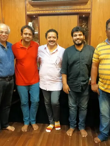 A great recording session with Sitarist Samanwaya Sarkar da for a unique project. It's always a pleasure to collaborate with fellow musicians to bring a new concept to life in the studio.
